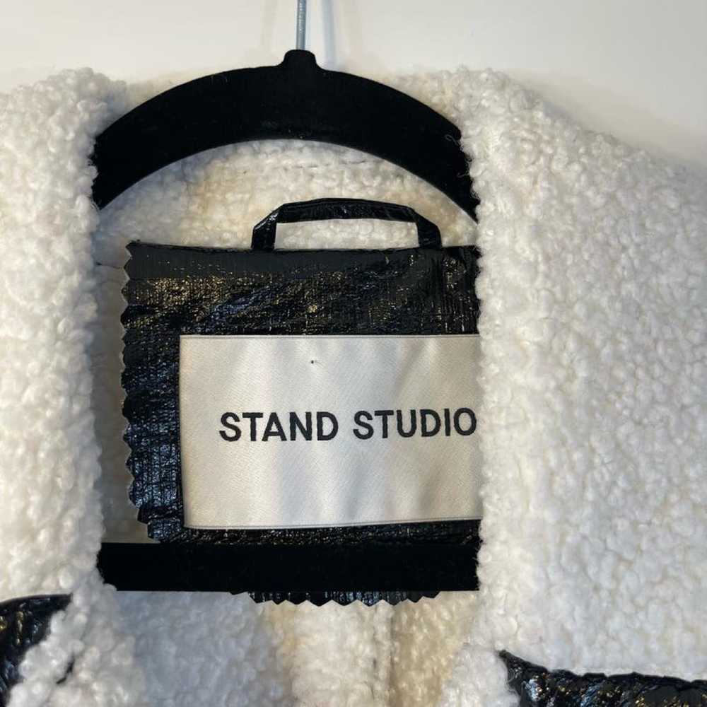 Stand studio Vegan leather coat - image 3