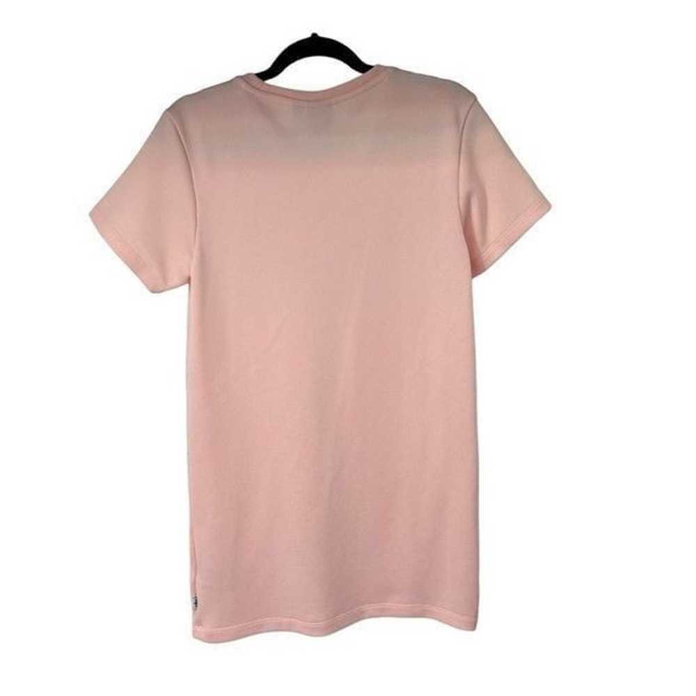 Adidas Pale Pink Trefoil Logo Short Sleeve Shirt … - image 2