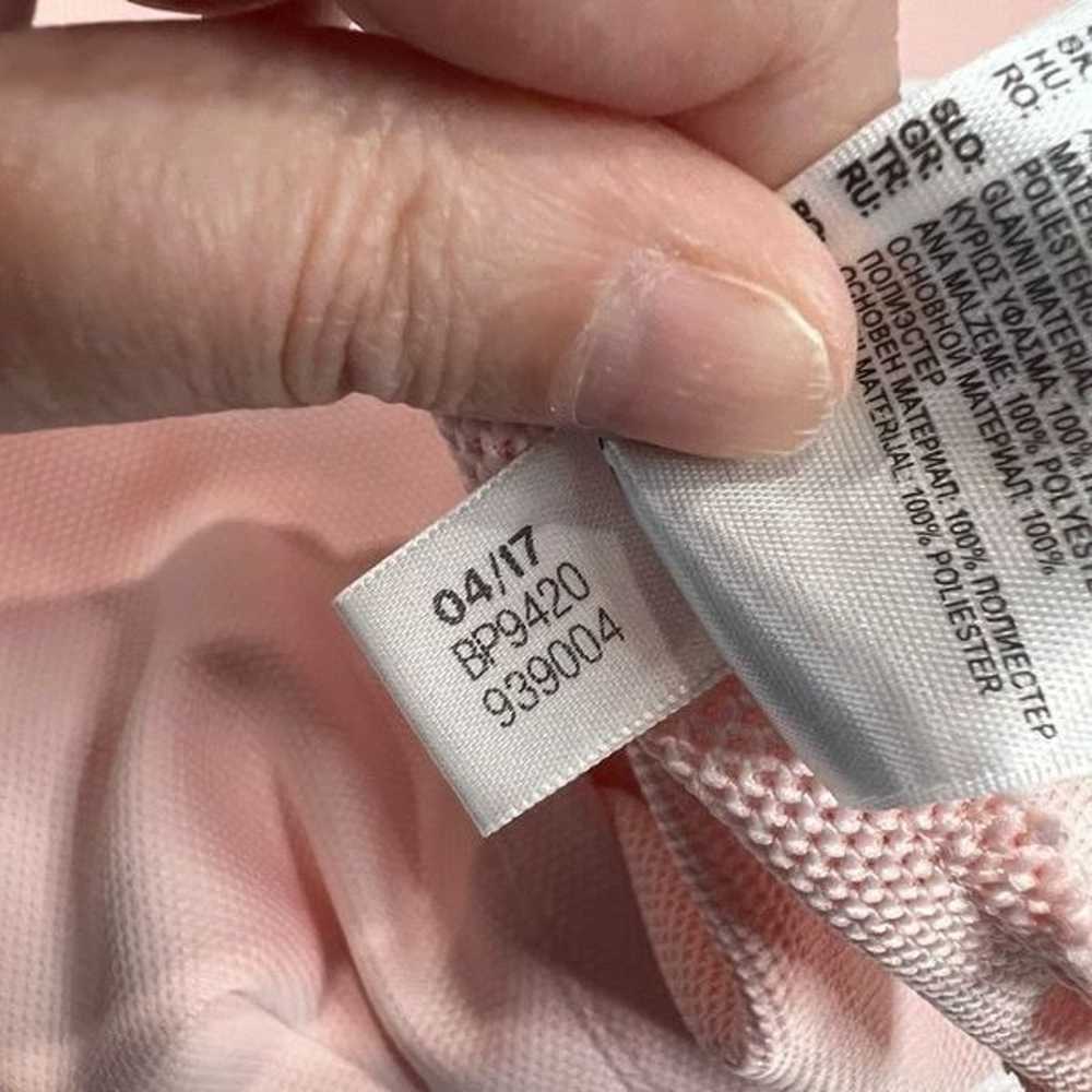 Adidas Pale Pink Trefoil Logo Short Sleeve Shirt … - image 7