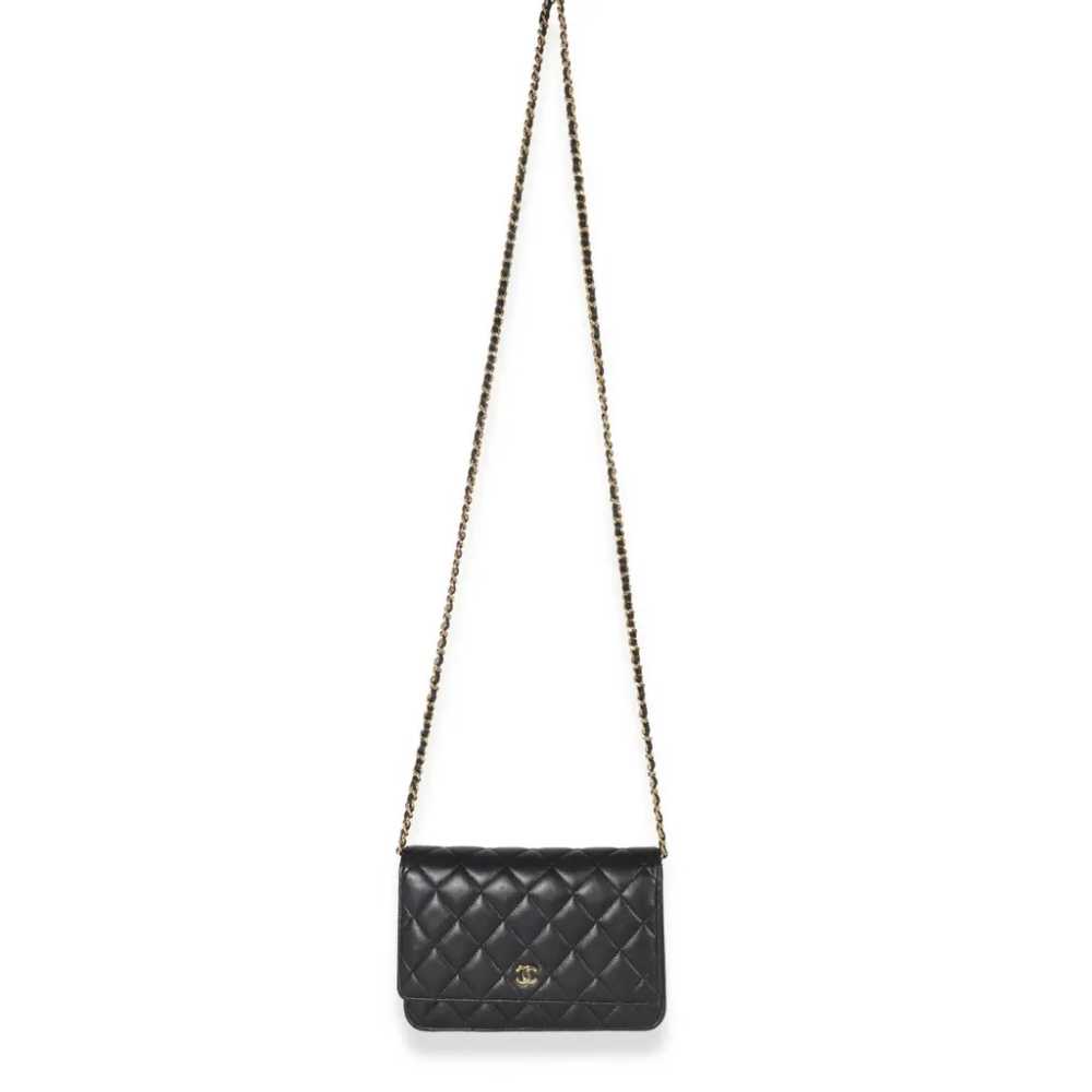 Chanel Wallet On Chain leather handbag - image 4