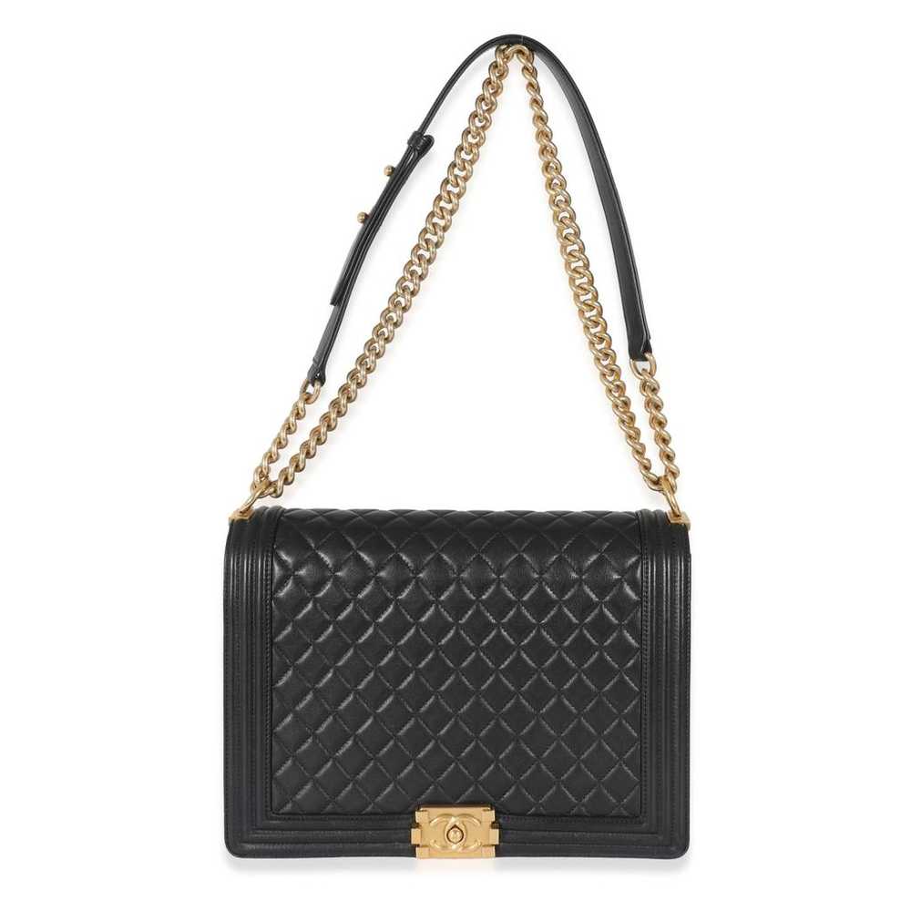 Chanel Boy leather handbag - image 4