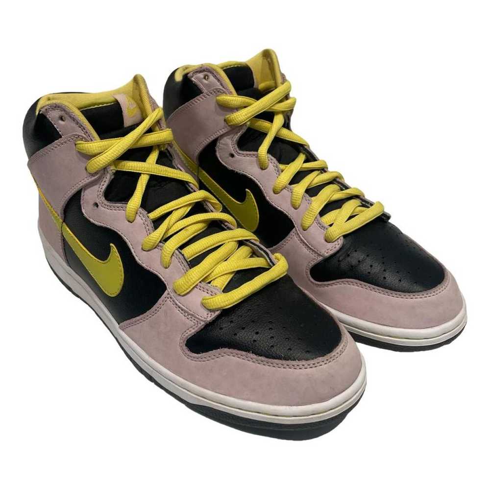 Nike Sb Dunk leather high trainers - image 1