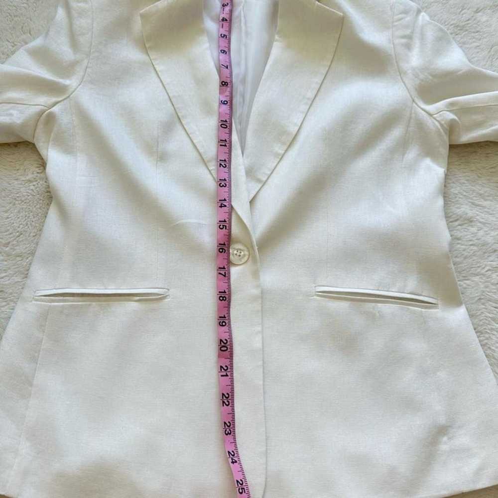 Magaschoni Collection Linen jacket - image 5