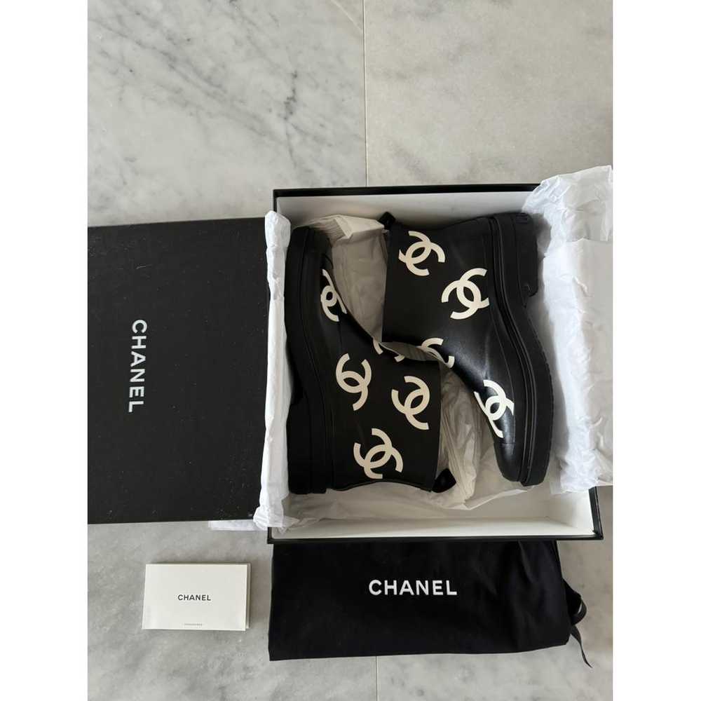 Chanel Wellington boots - image 3