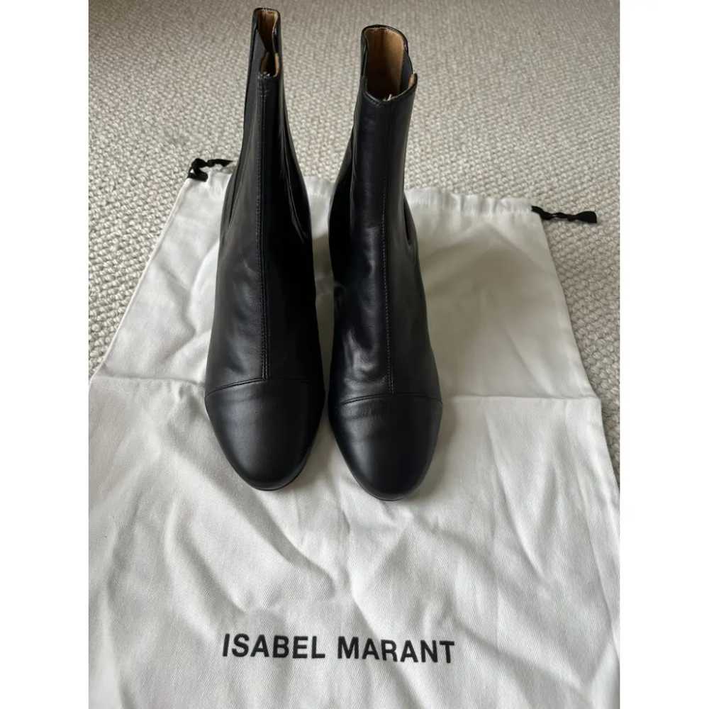 Isabel Marant Danae leather ankle boots - image 4