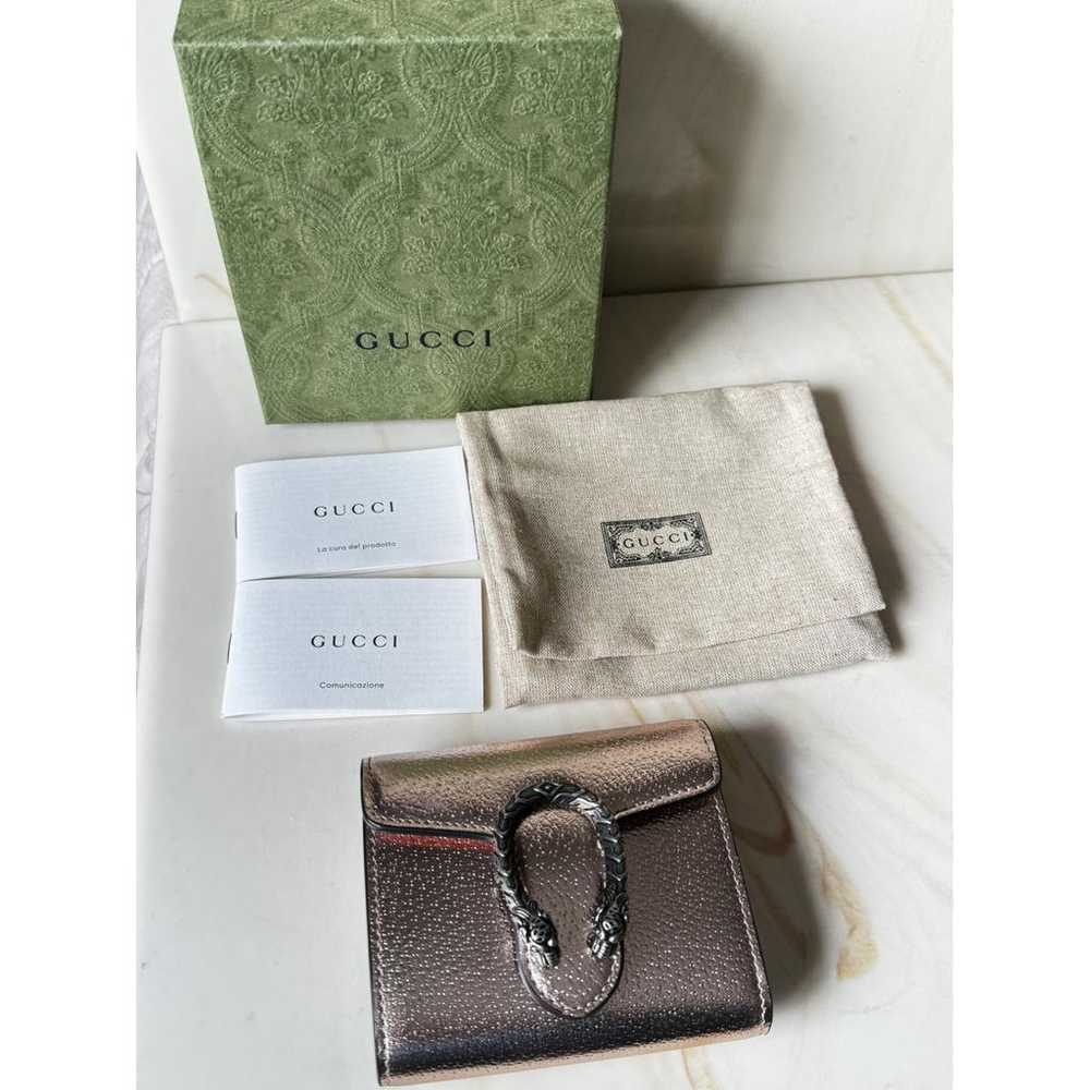 Gucci Dionysus leather clutch - image 4