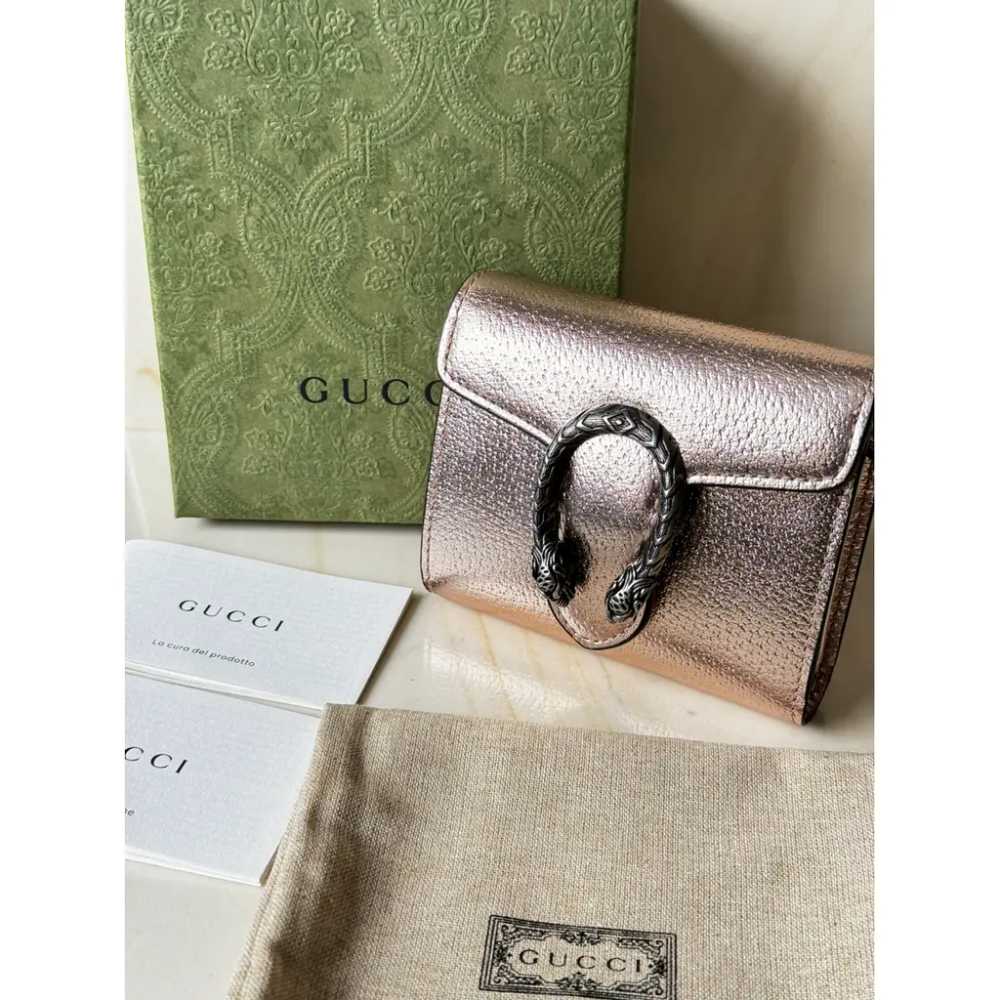 Gucci Dionysus leather clutch - image 6