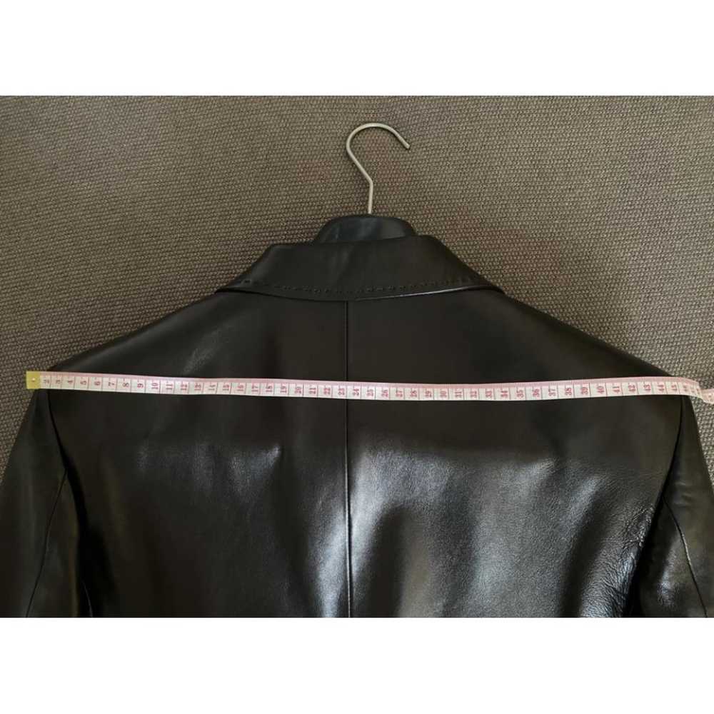 Gucci Leather biker jacket - image 5
