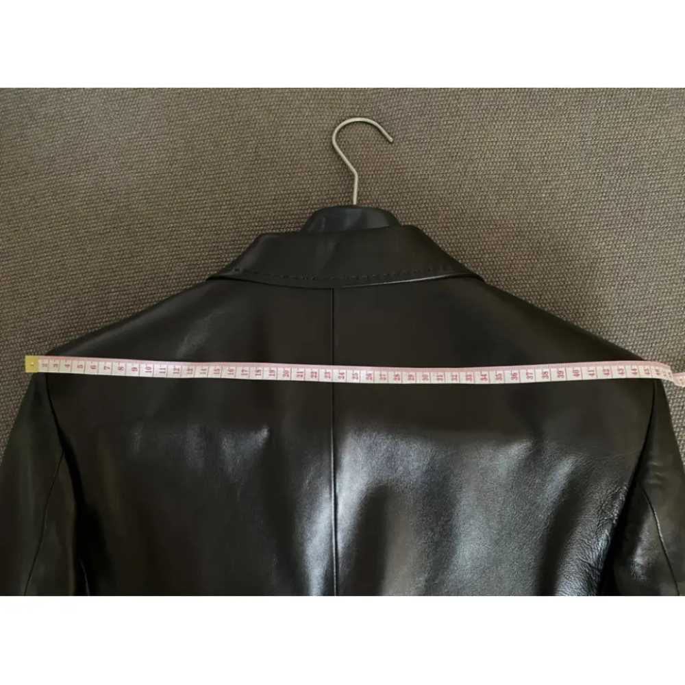 Gucci Leather biker jacket - image 7