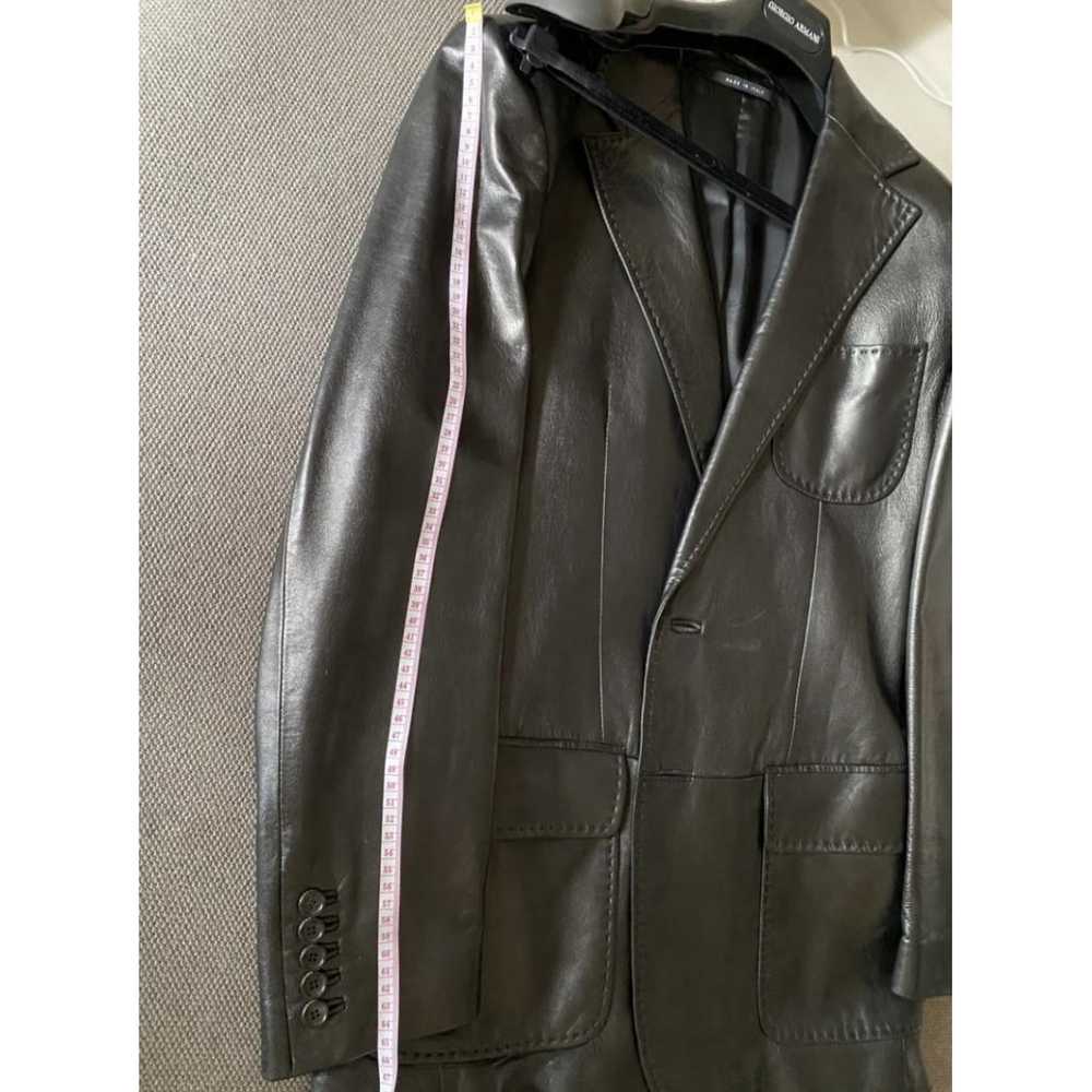 Gucci Leather biker jacket - image 8