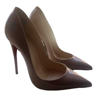 Christian Louboutin So Kate patent leather heels - image 1