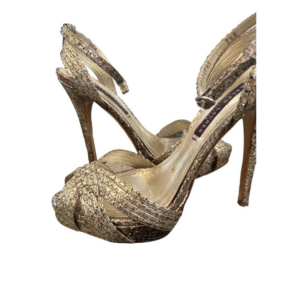 Ralph Lauren Collection Leather heels - image 2
