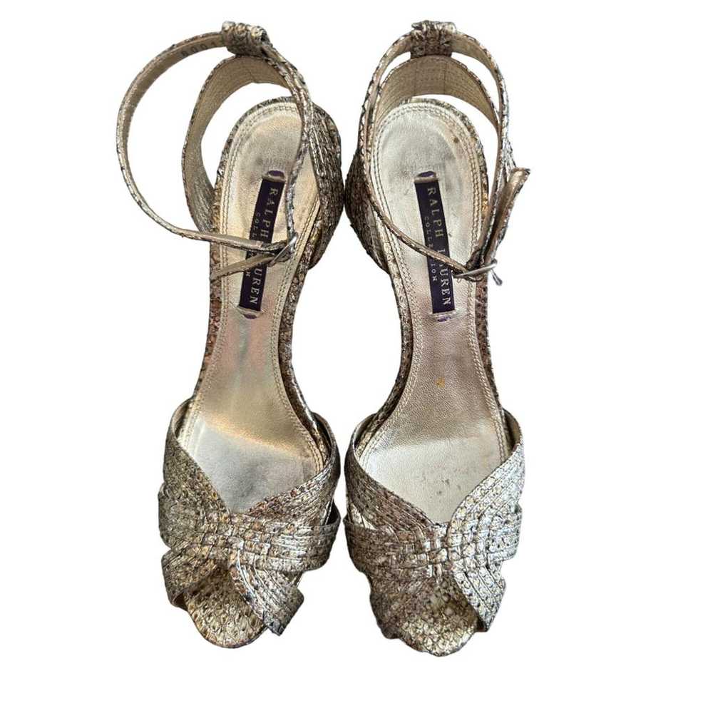 Ralph Lauren Collection Leather heels - image 3