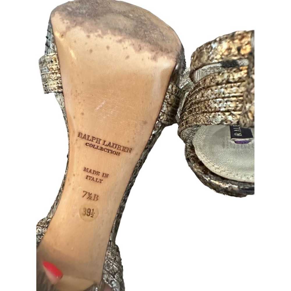 Ralph Lauren Collection Leather heels - image 7