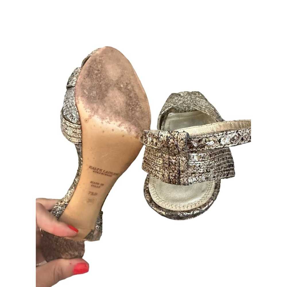 Ralph Lauren Collection Leather heels - image 8