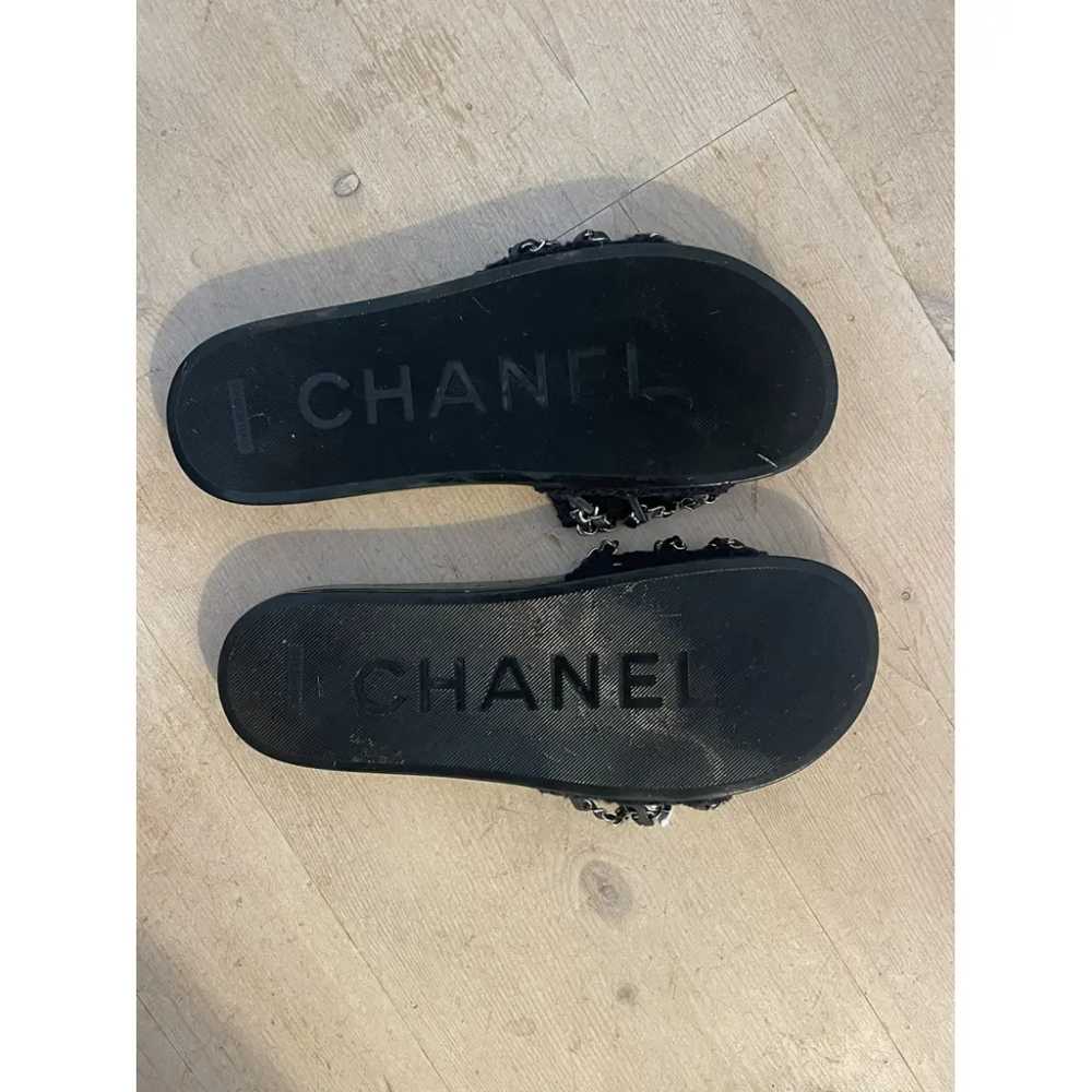 Chanel Tweed flats - image 2