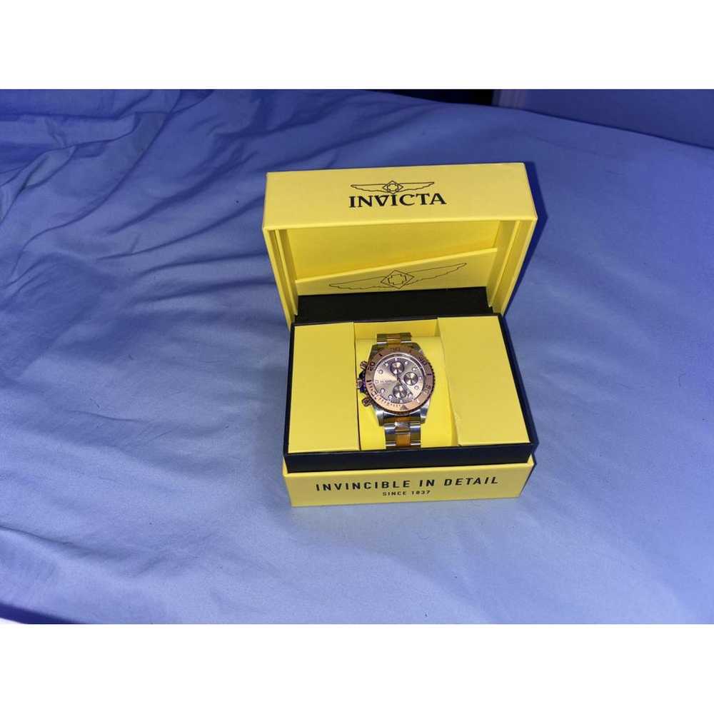 Invicta Pink gold watch - image 4