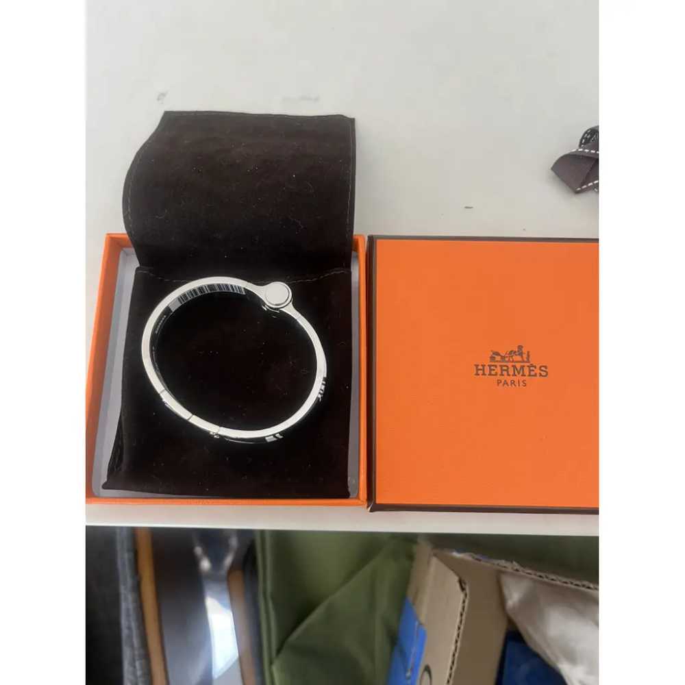 Hermès Silver bracelet - image 4