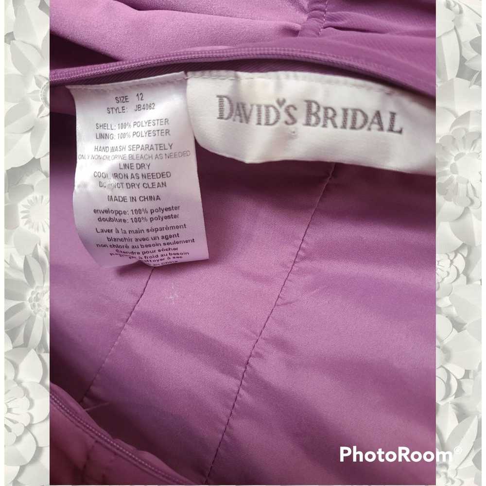 David's Bridal Prom Dress/Evening Gown - image 3