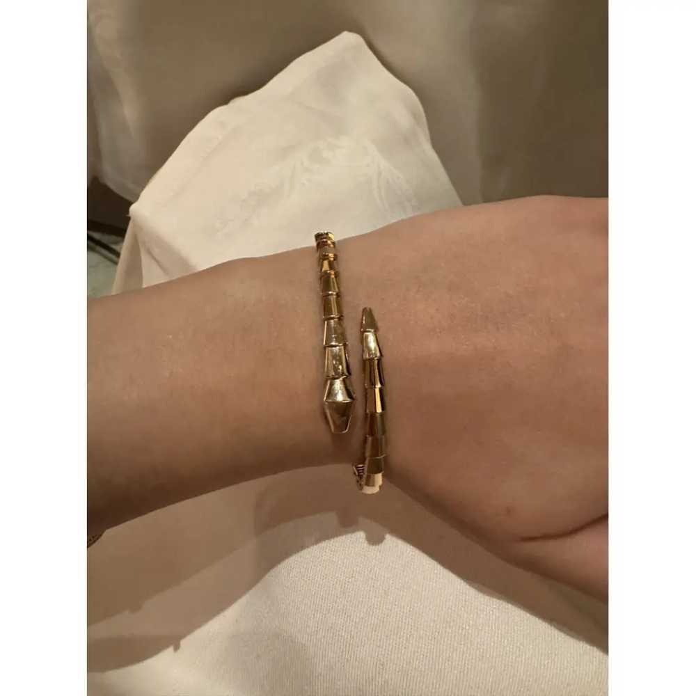 Bvlgari Serpenti pink gold bracelet - image 6