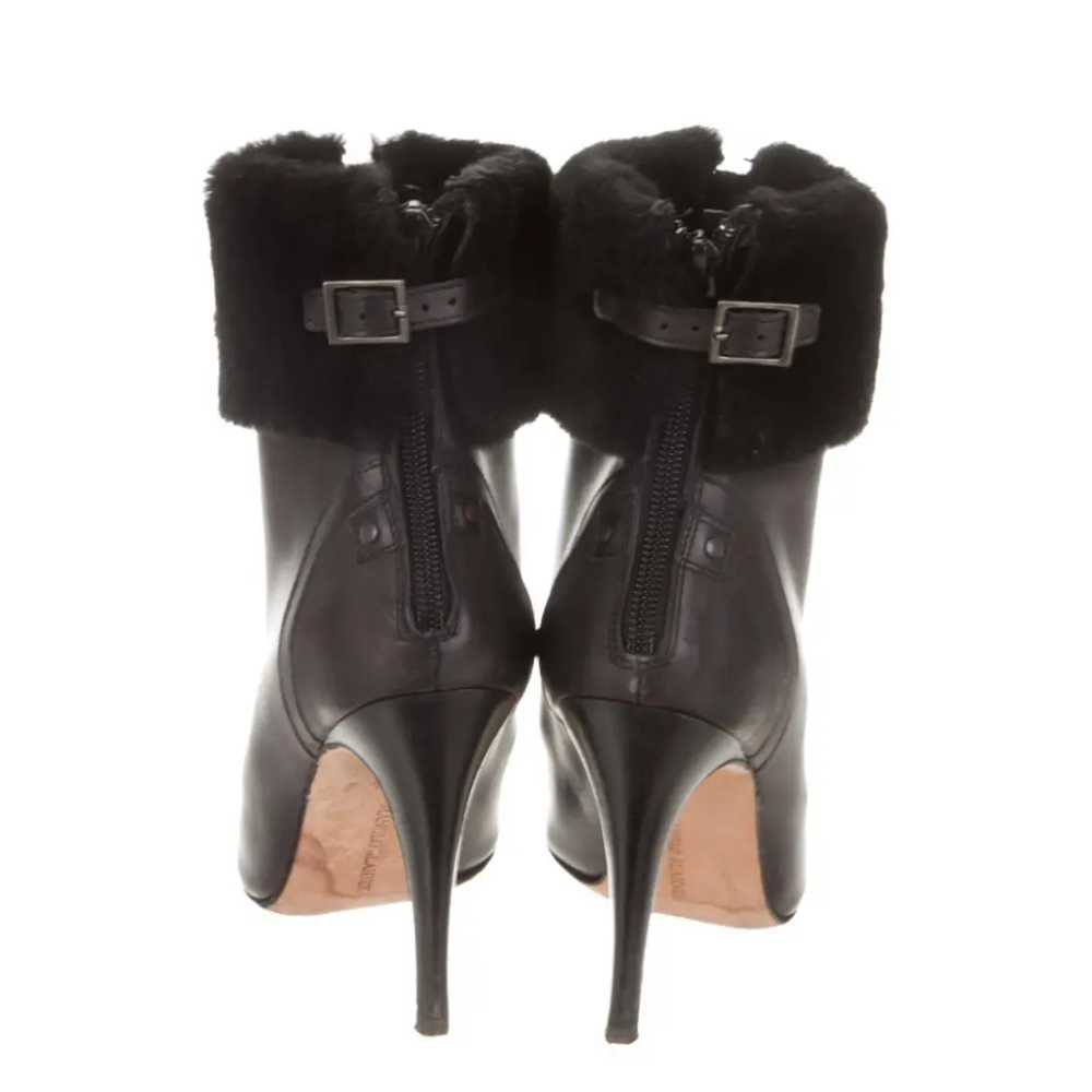 Manolo Blahnik Leather boots - image 4