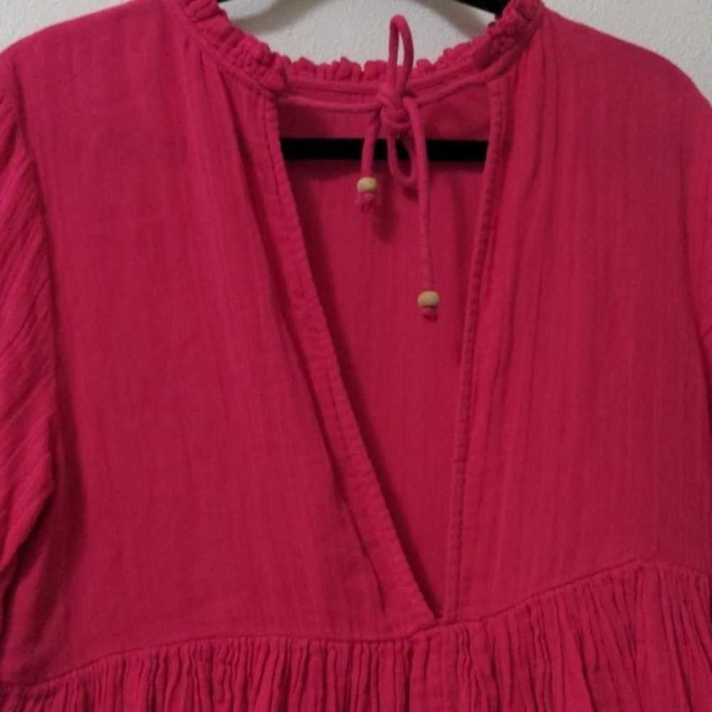 Free People Living For This Rose Mini Dress - image 9