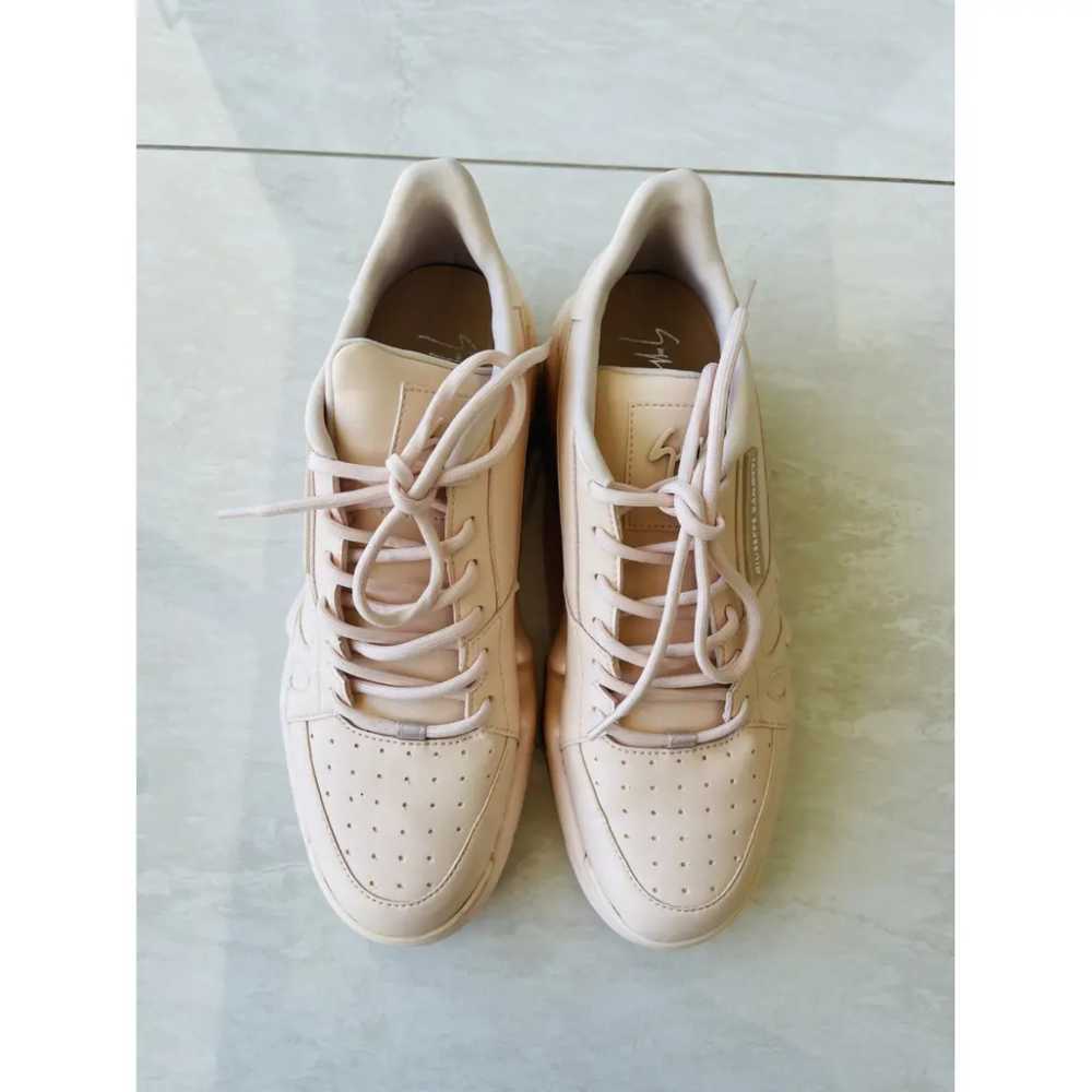 Giuseppe Zanotti Leather trainers - image 4