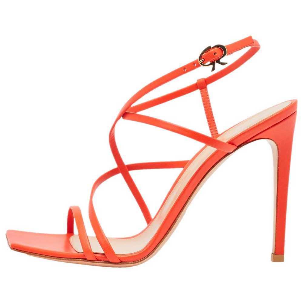 Gianvito Rossi Patent leather sandal - image 1