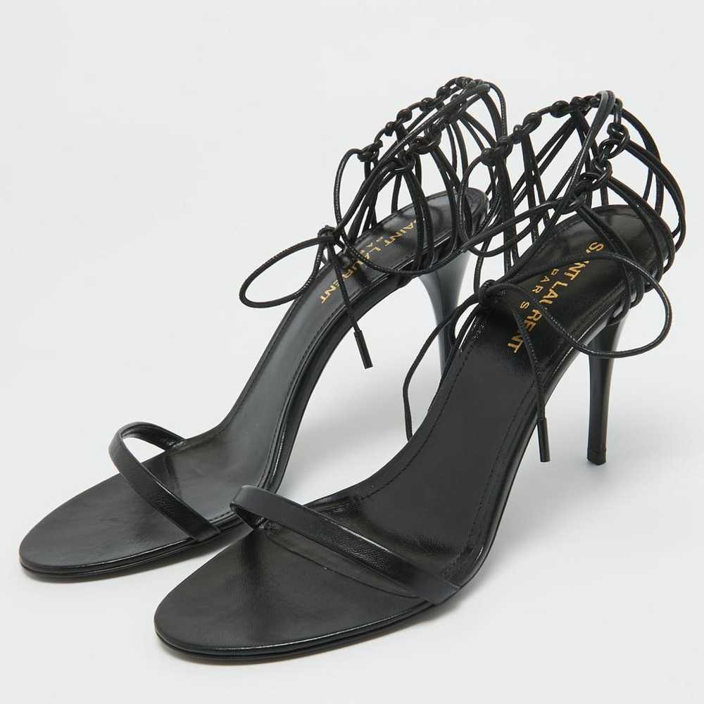 Saint Laurent Patent leather sandal - image 2