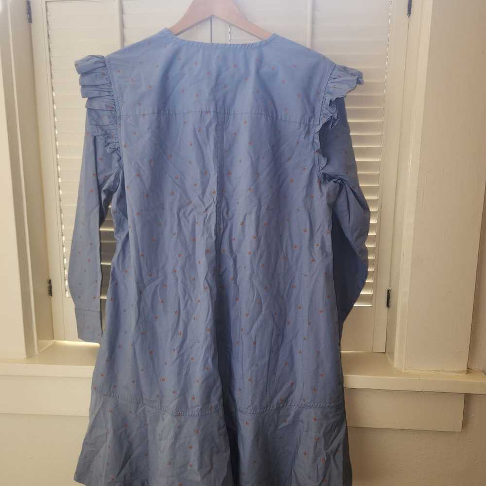 Free Assembly Blue Shirt Dress - image 11