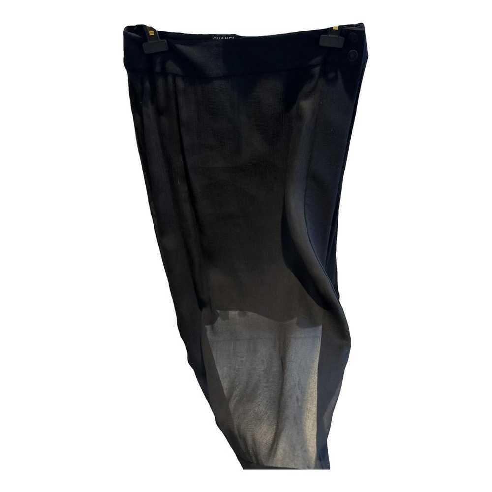Chanel Silk maxi skirt - image 1