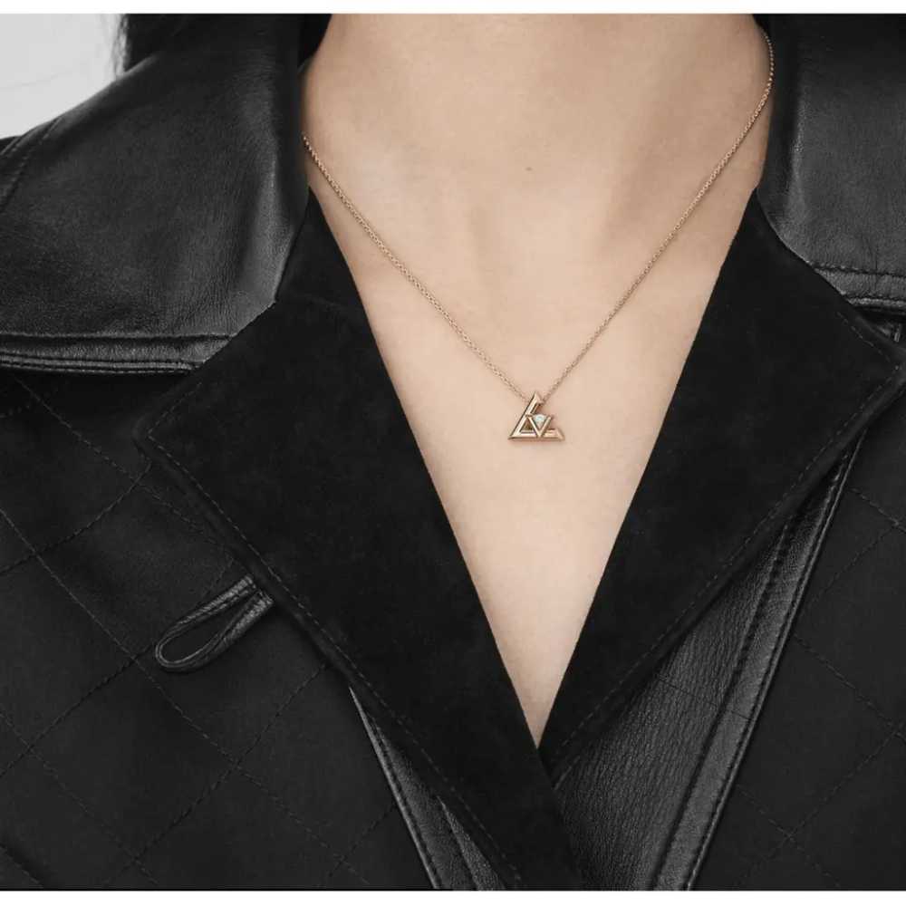 Louis Vuitton Lv Volt One pink gold necklace - image 9