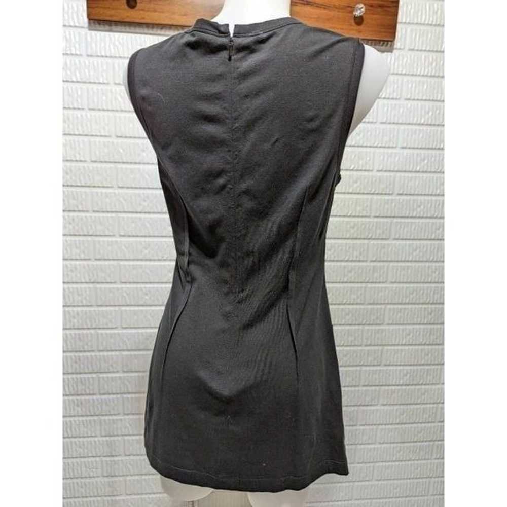Vera Wang Size 6 Mini Dress Silk Front Form fitti… - image 2