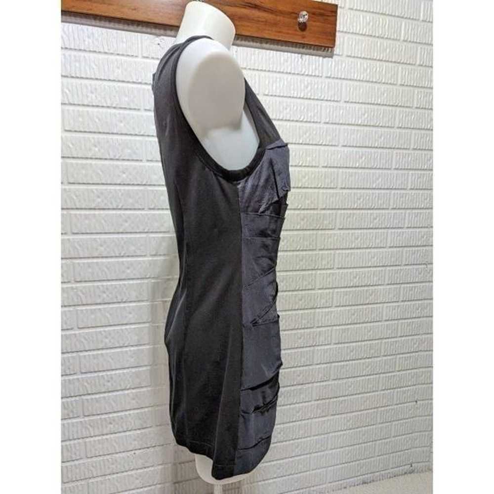 Vera Wang Size 6 Mini Dress Silk Front Form fitti… - image 4