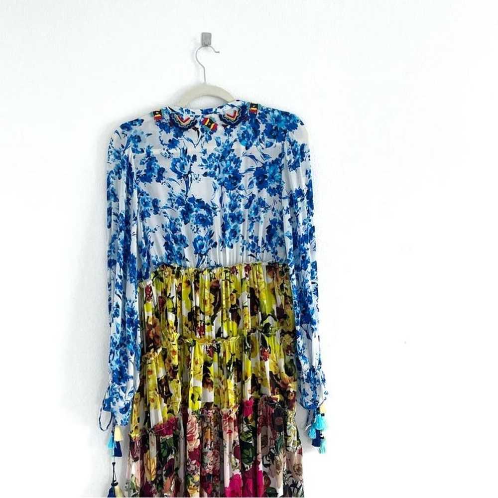 Rococo Sand Silk maxi dress - image 5