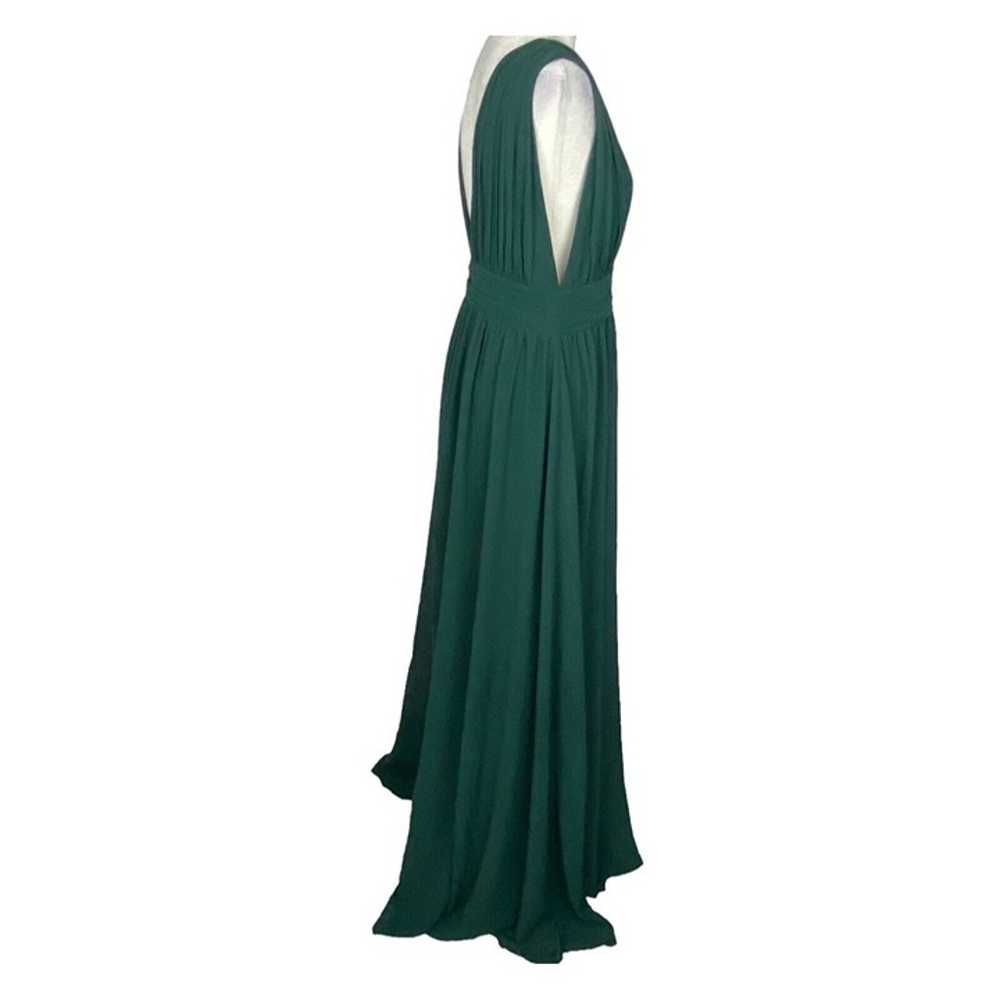 LULUS Heavenly Hues Maxi Dress Sleeveless Deep V … - image 4