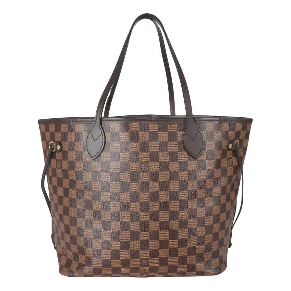 Louis Vuitton Neverfull leather handbag - image 1