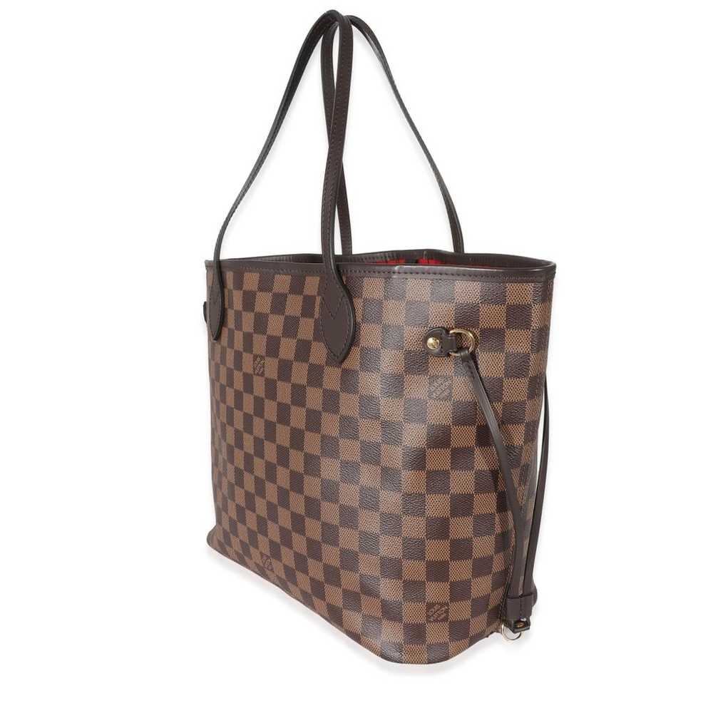 Louis Vuitton Neverfull leather handbag - image 2