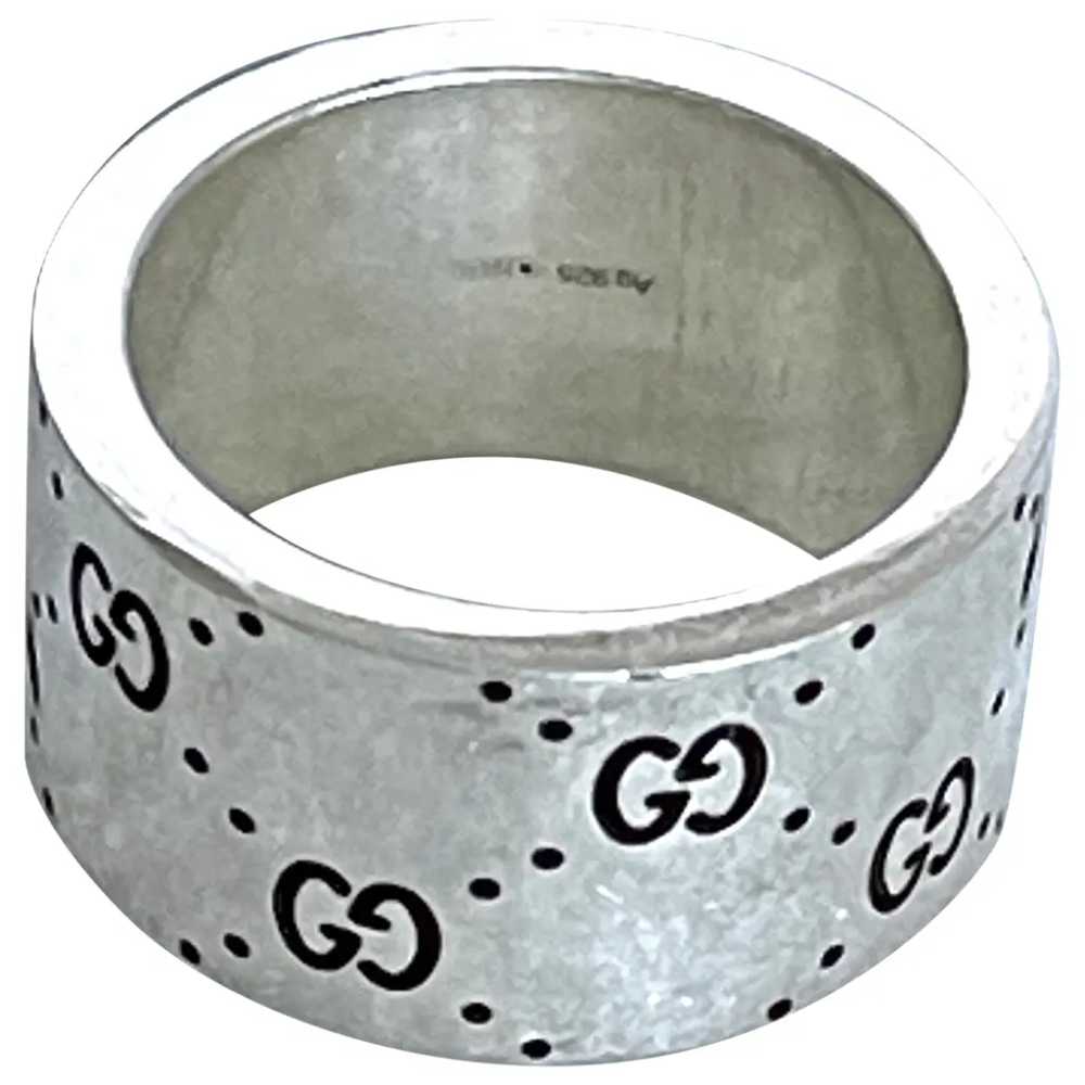 Gucci Icon silver ring - image 1