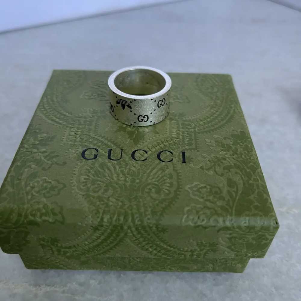 Gucci Icon silver ring - image 4