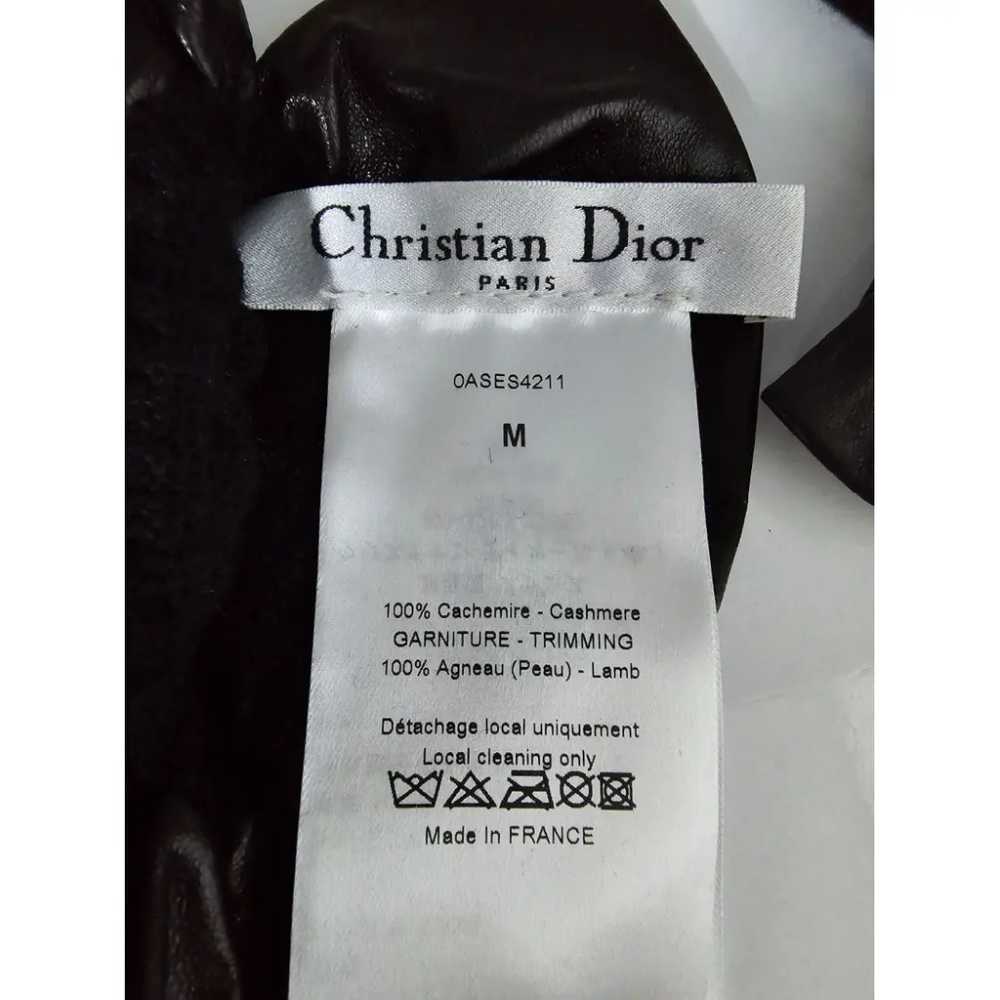 Dior Cashmere long gloves - image 3