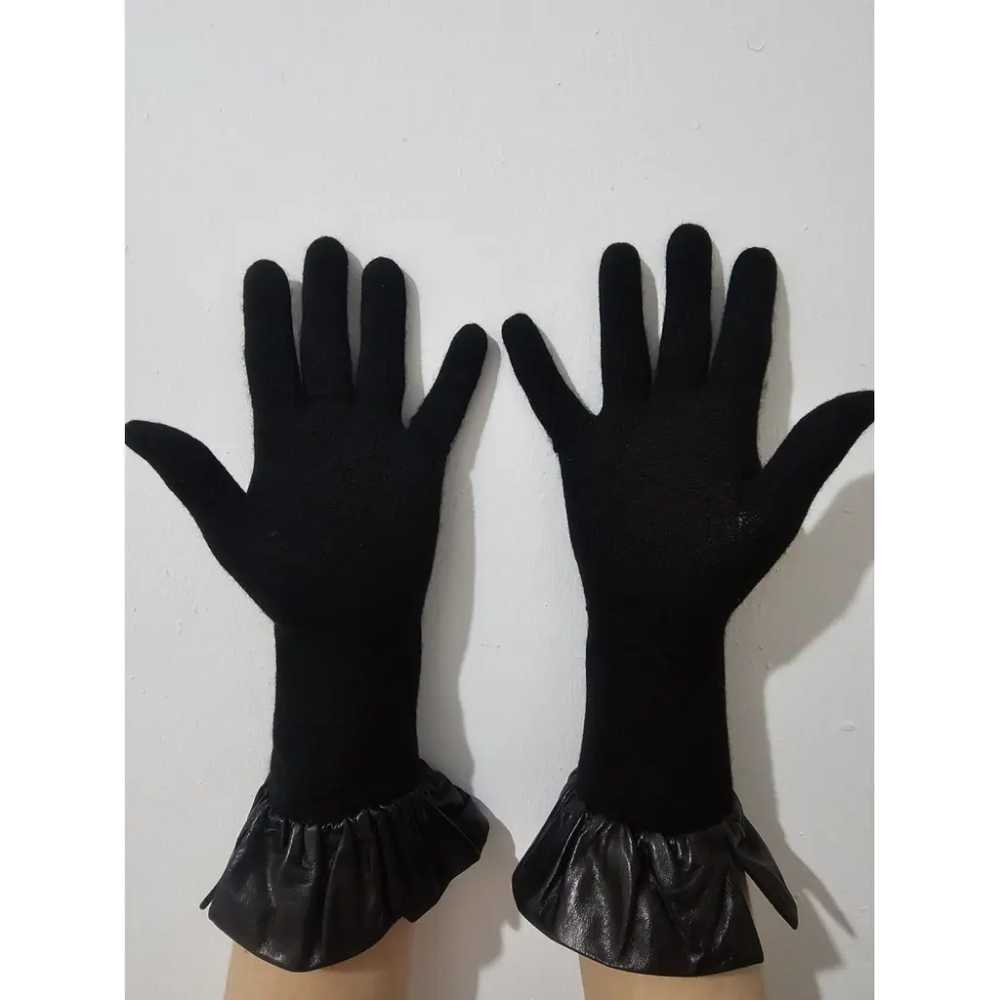 Dior Cashmere long gloves - image 5