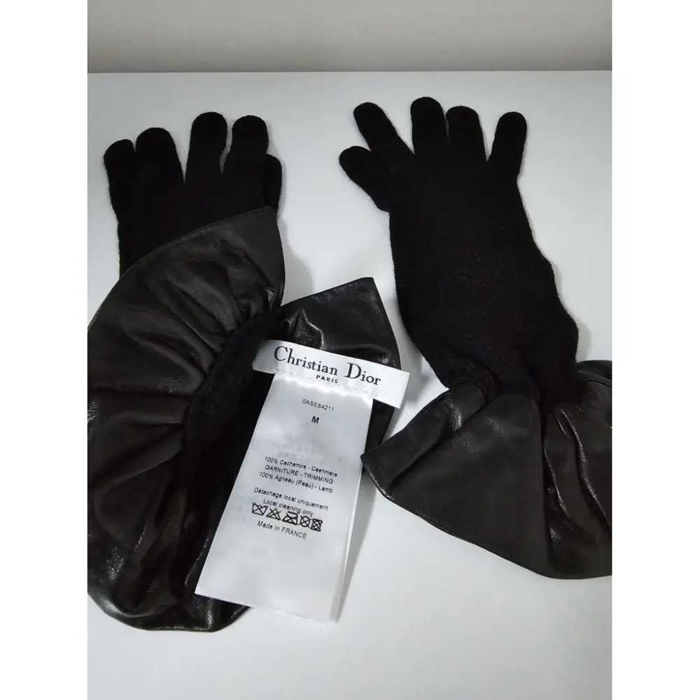 Dior Cashmere long gloves - image 6