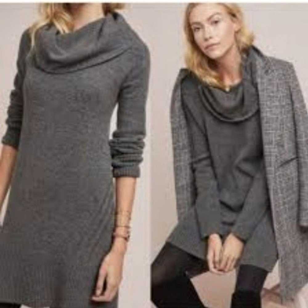 Anthropologie Sonoran sweater dress alpaca wool b… - image 2