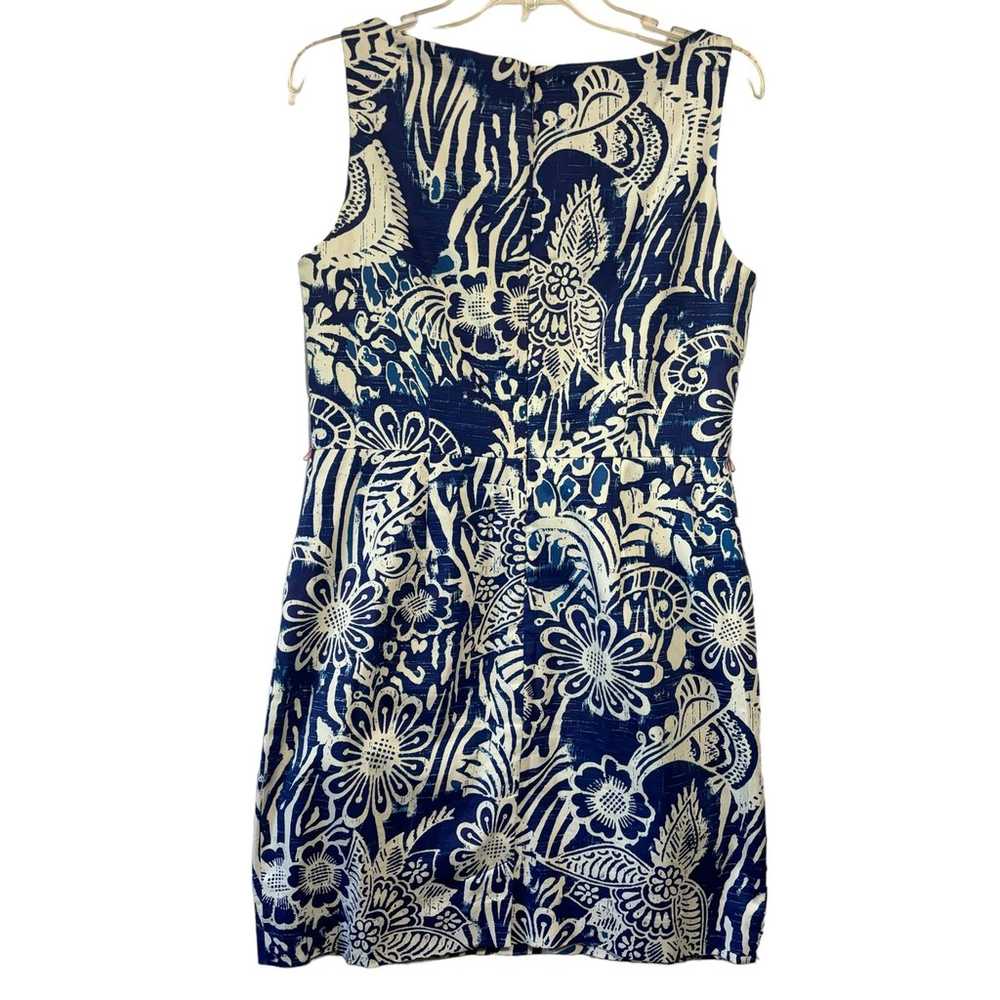 NINE WEST Pencil dress fully lined sleeveless flo… - image 2