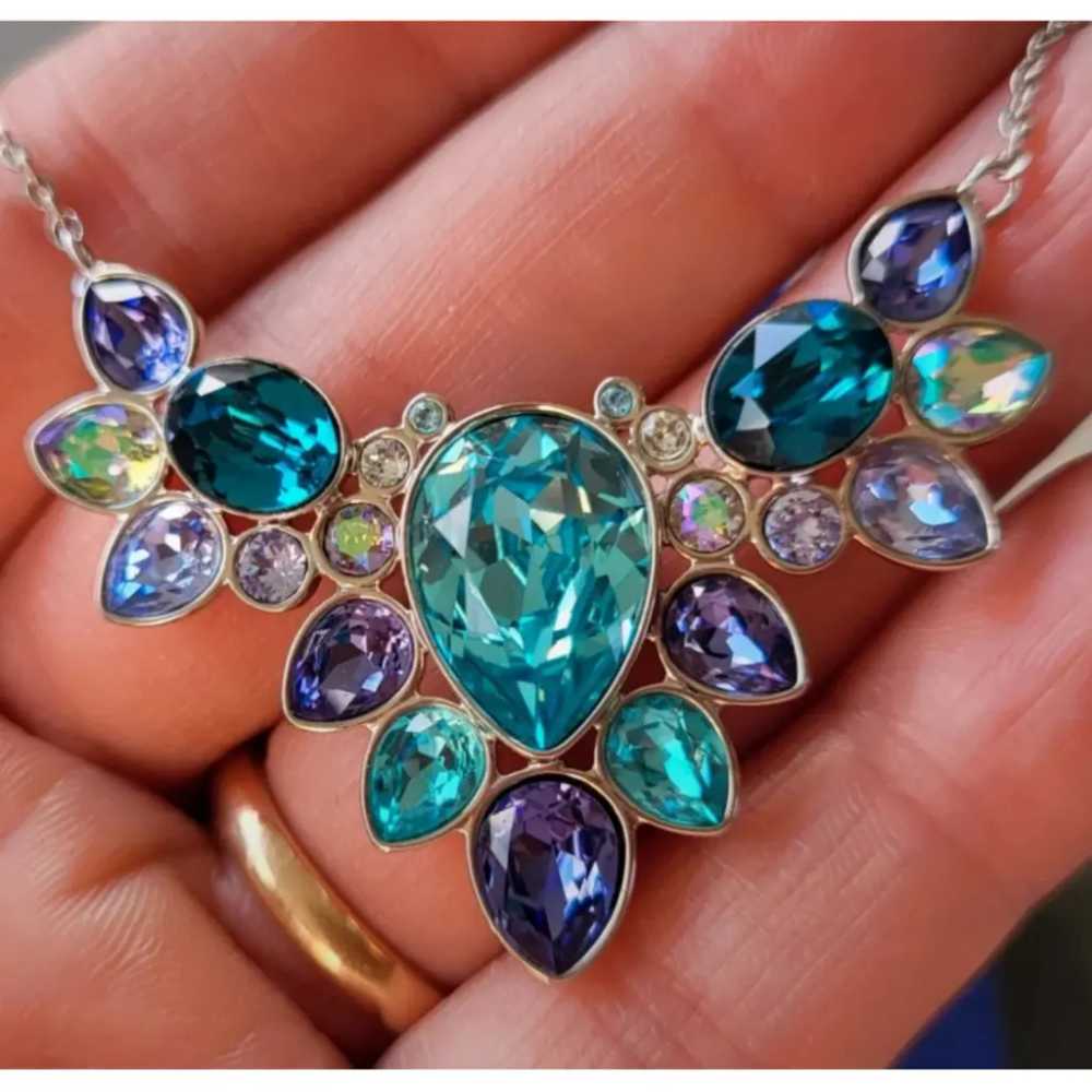 Swarovski Nirvana crystal necklace - image 4