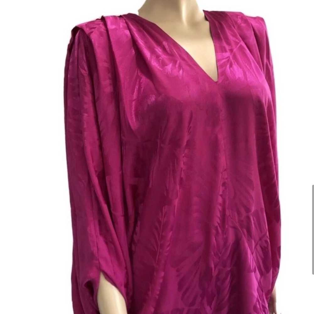 Siasia New York maxi long sleeve V-neck dress - image 12