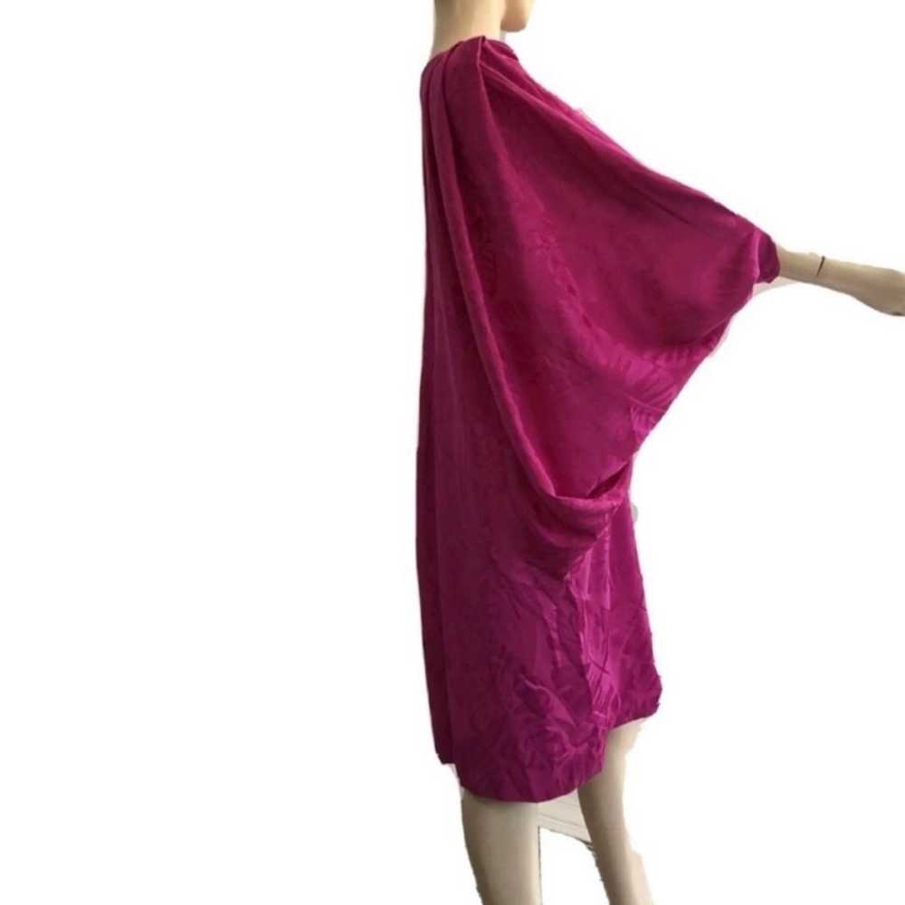 Siasia New York maxi long sleeve V-neck dress - image 3