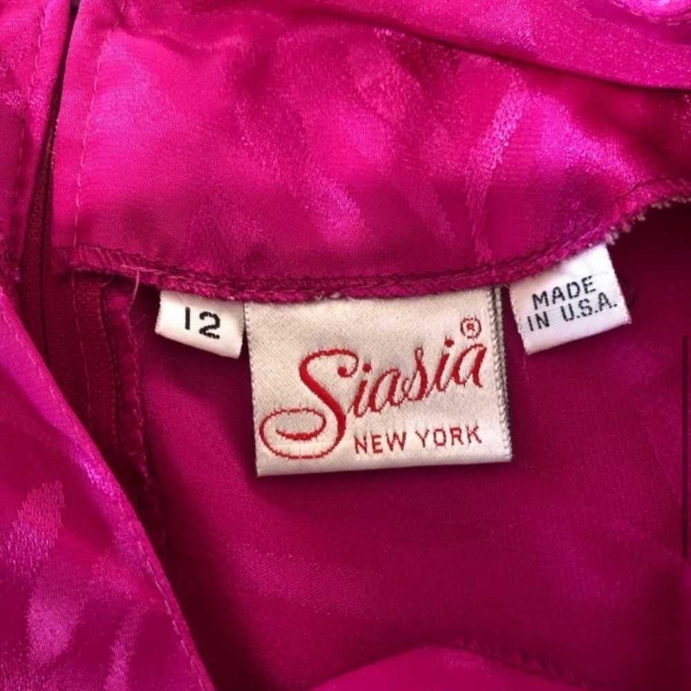 Siasia New York maxi long sleeve V-neck dress - image 6