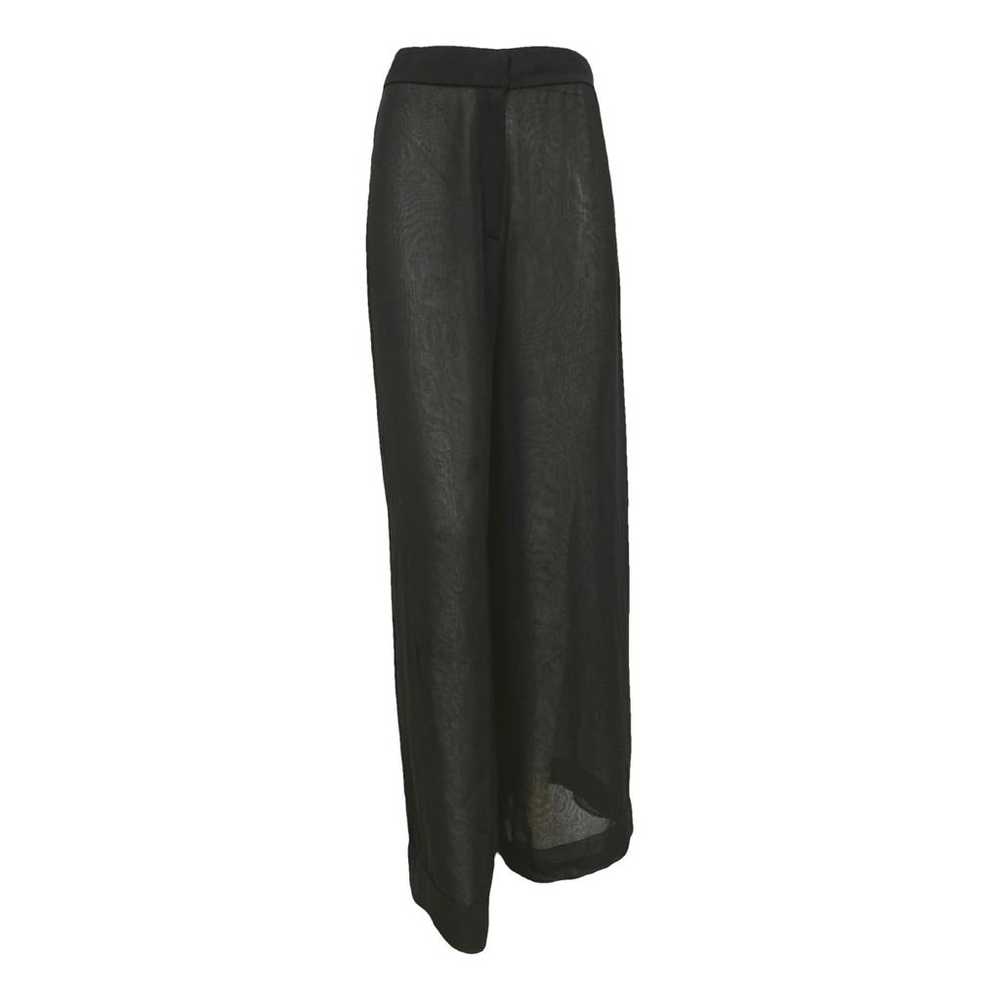 Sonia Rykiel Silk large pants - image 1